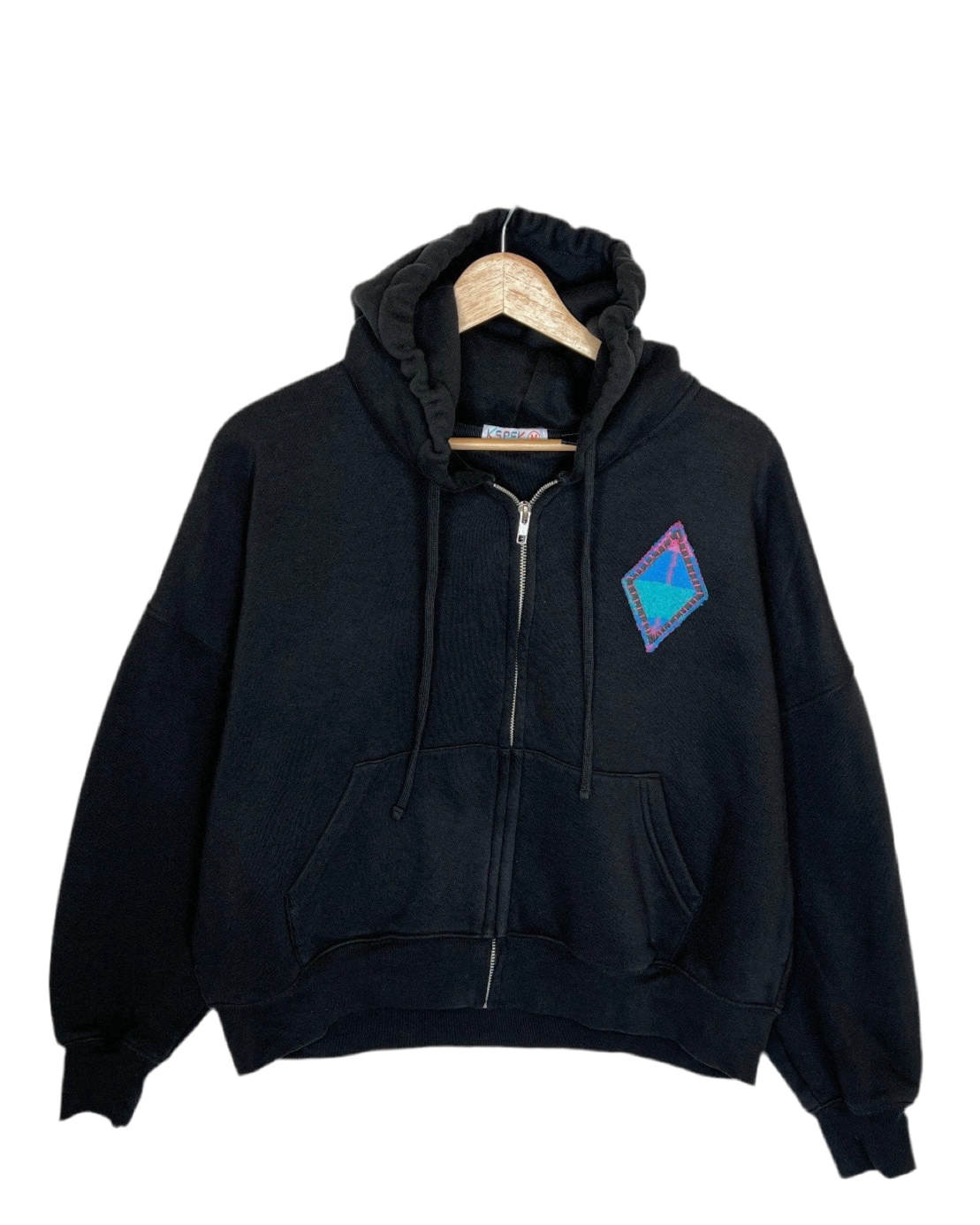 Medium Black Making a Scene 2 Zip Up Hoodie