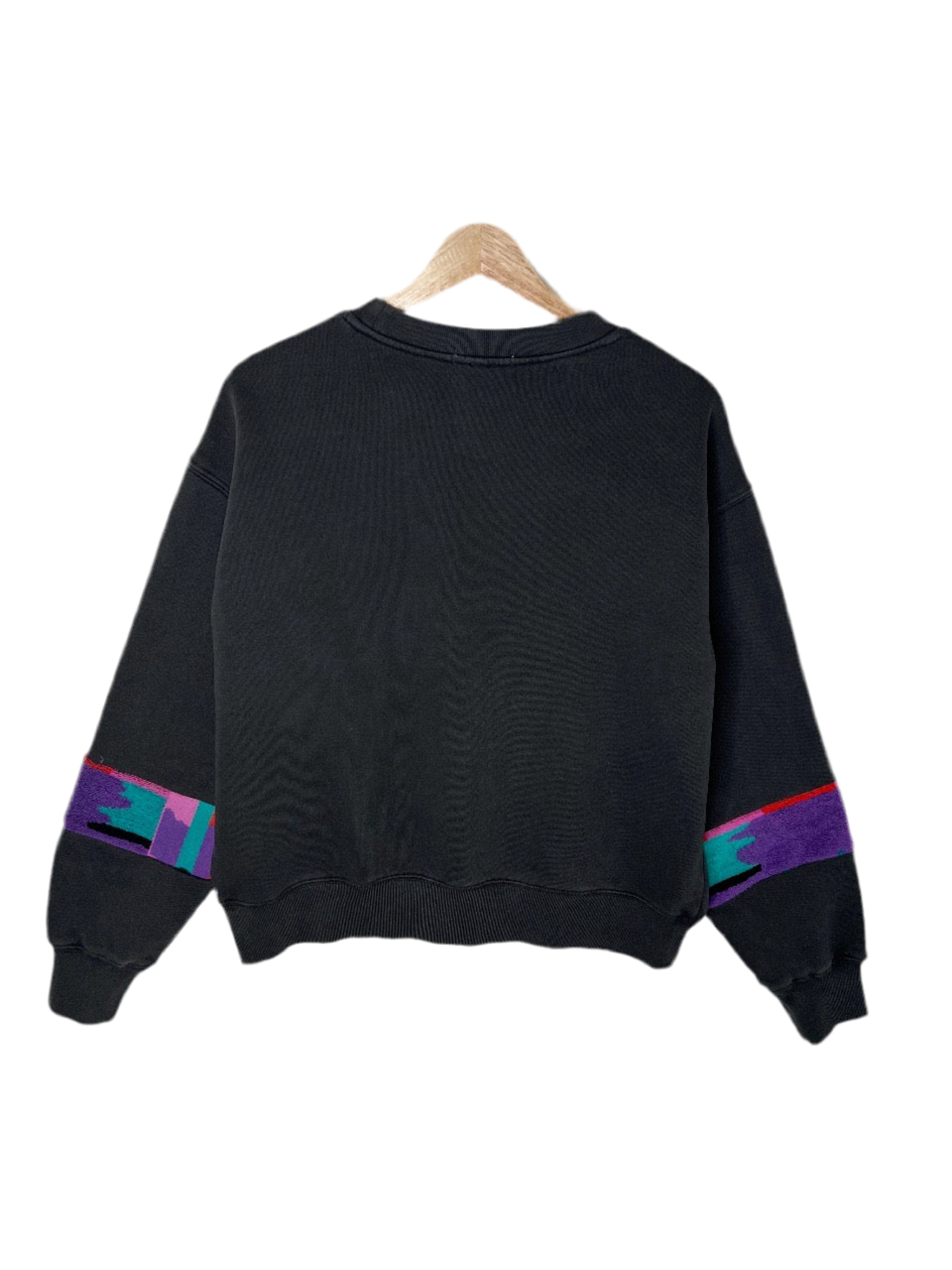 Small Faded Black Tide Check Sweatshirt