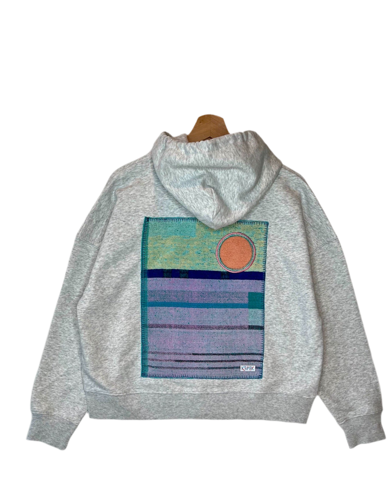 Small Heather Grey Making a Scene Zip Up Hoodie