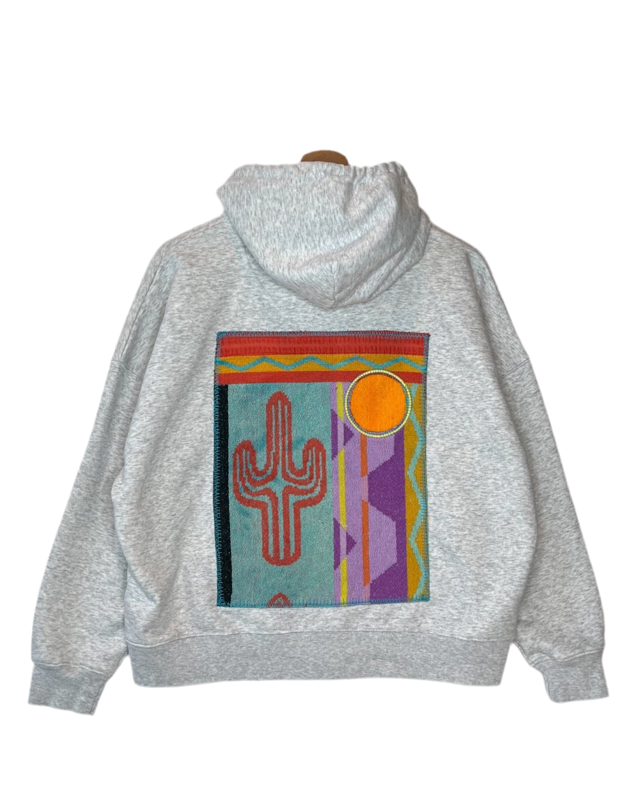 Medium Heather Grey Making a Scene Zip Up Hoodie