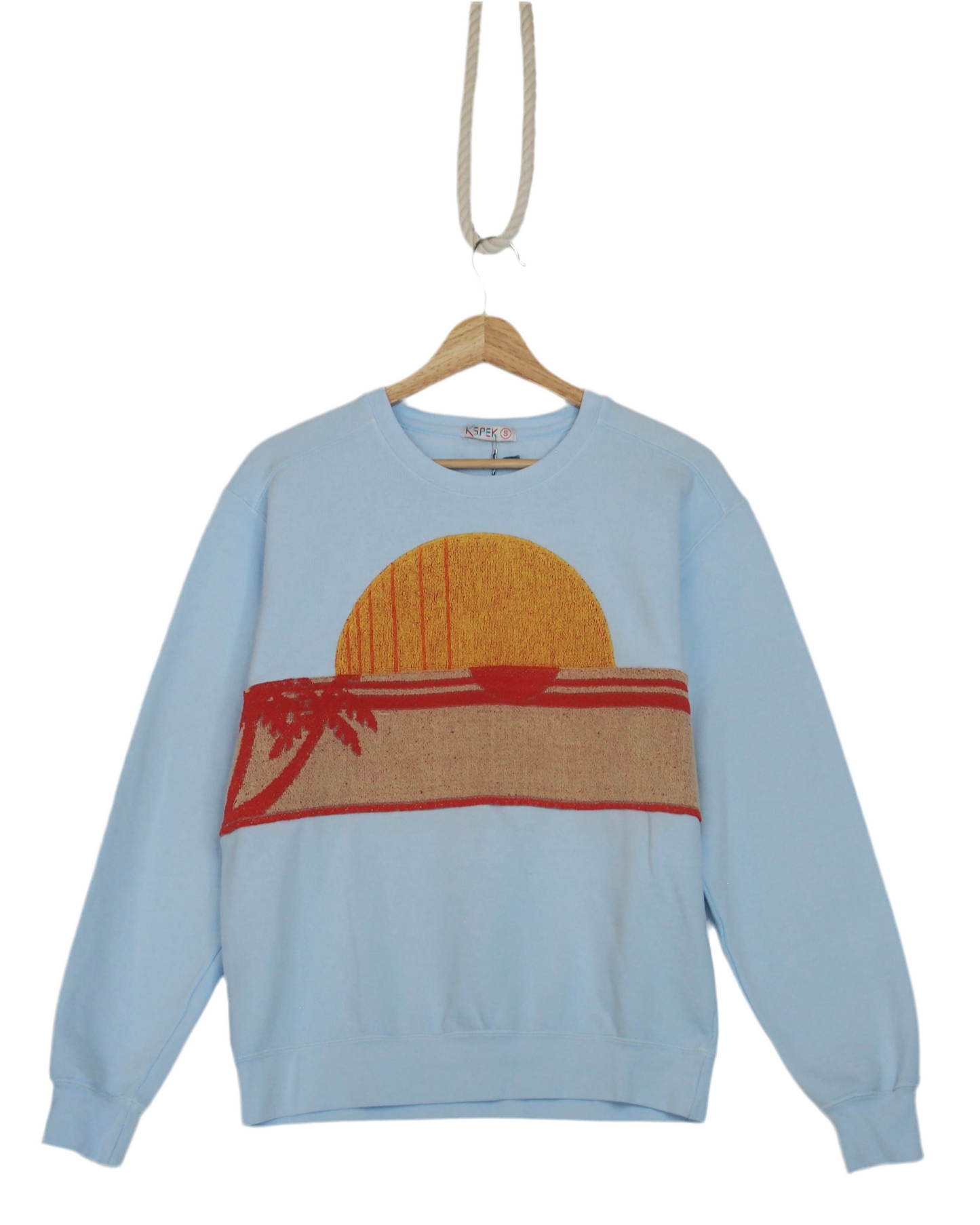 Small Aqua Sunset Chaser "Desert Palm"