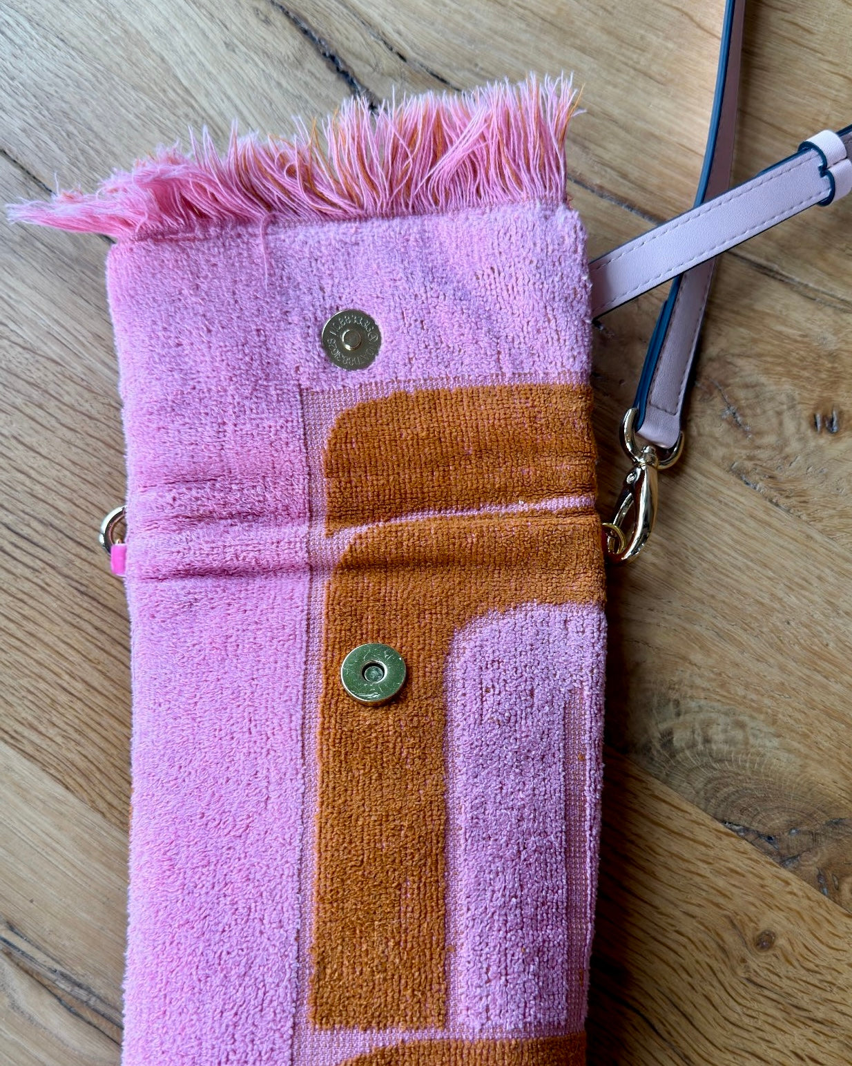 Persephone Fringe Designer Mini Crossbody Pierre Cardin Pink