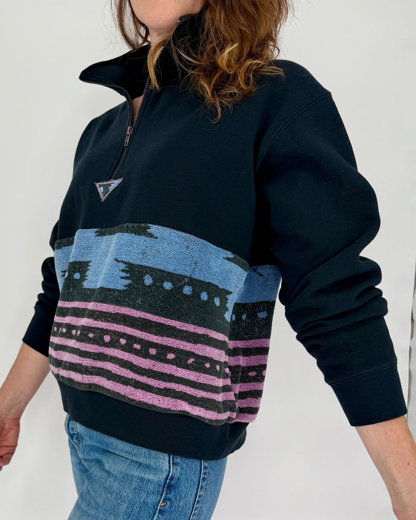 Medium Black 1/4 Zip 3