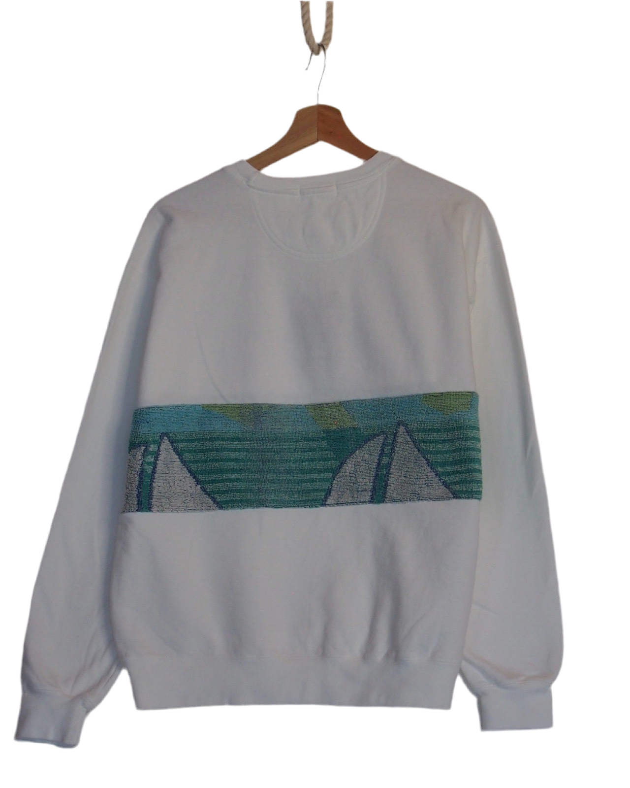 Medium White Sunset Chaser "Summer Sail"