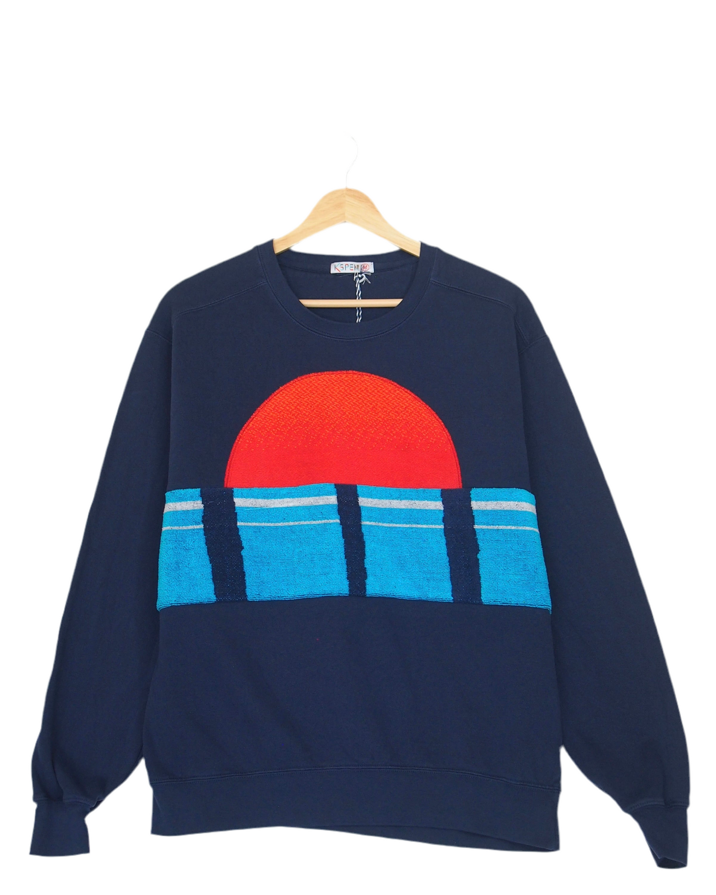 Medium Navy Sunset Chaser "It Takes a Village"