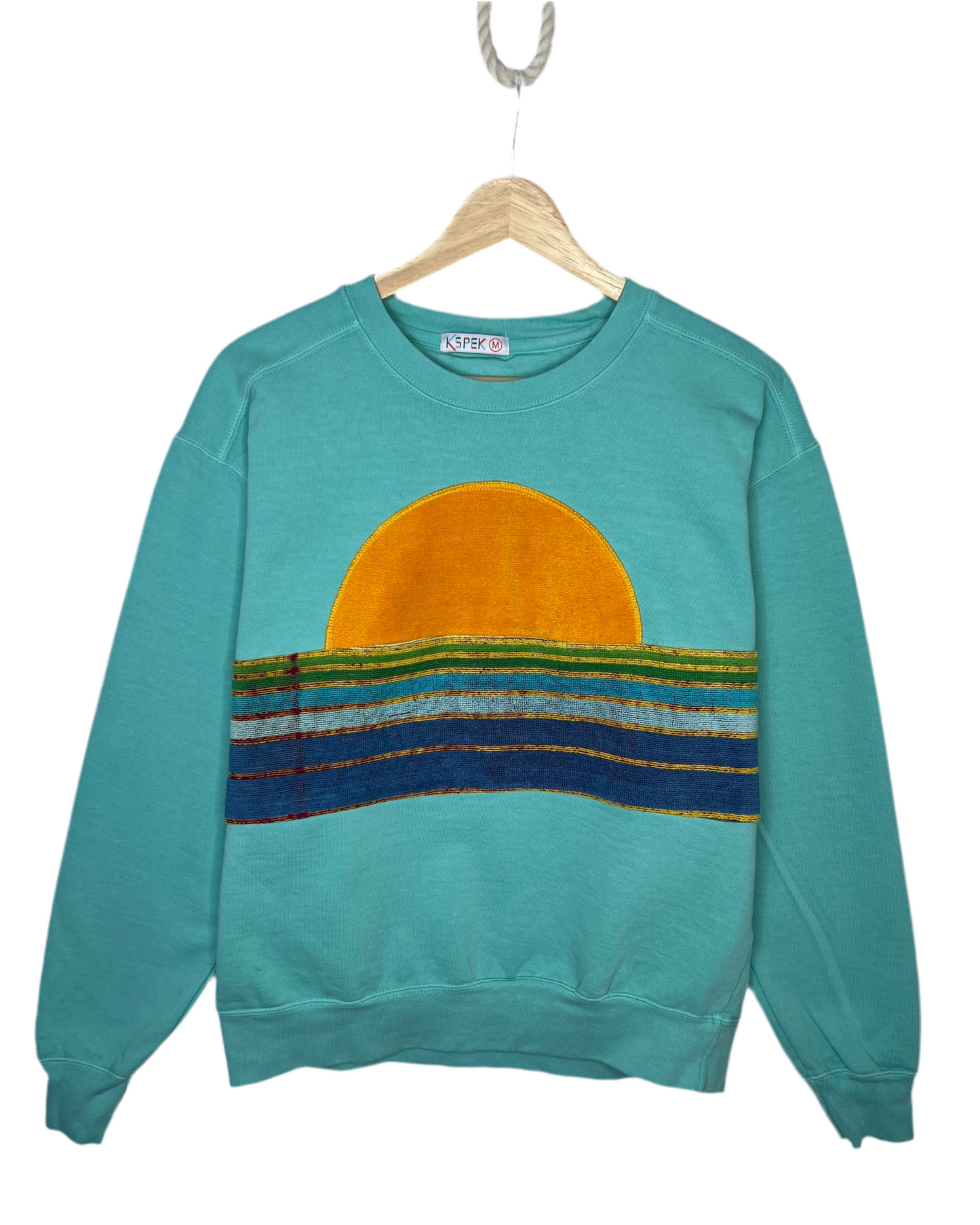Medium Bright Turquoise Sunset Chaser "Great Horizons"