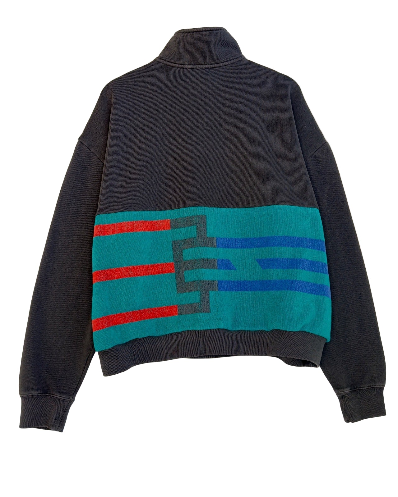 XLarge Faded Black 1/4 Zip