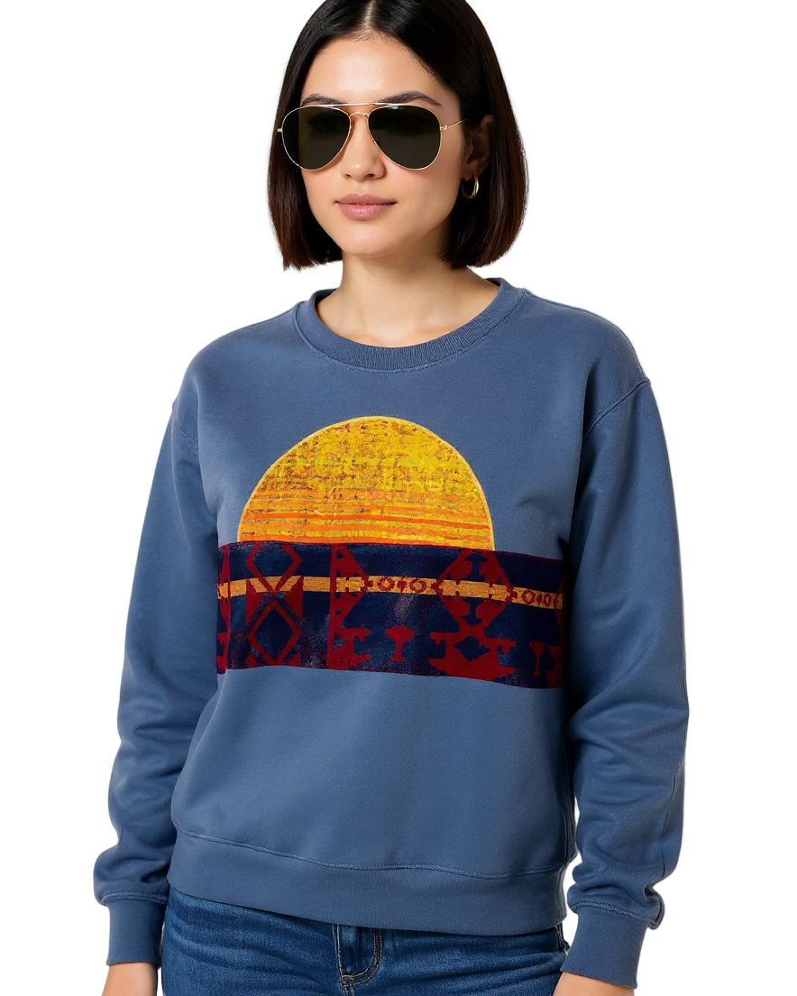 Small Dusty Blue Sunset Chaser “Cabin Crew”