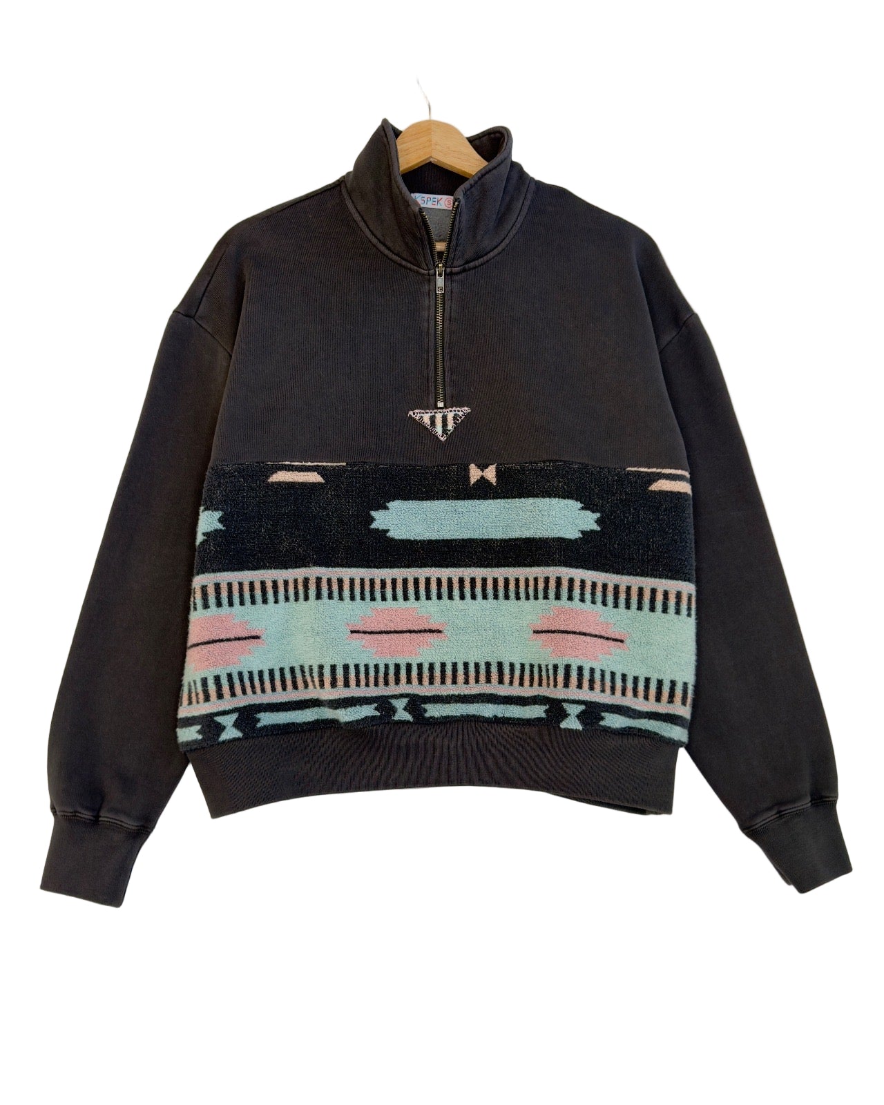 Small Faded Black 1/4 Zip