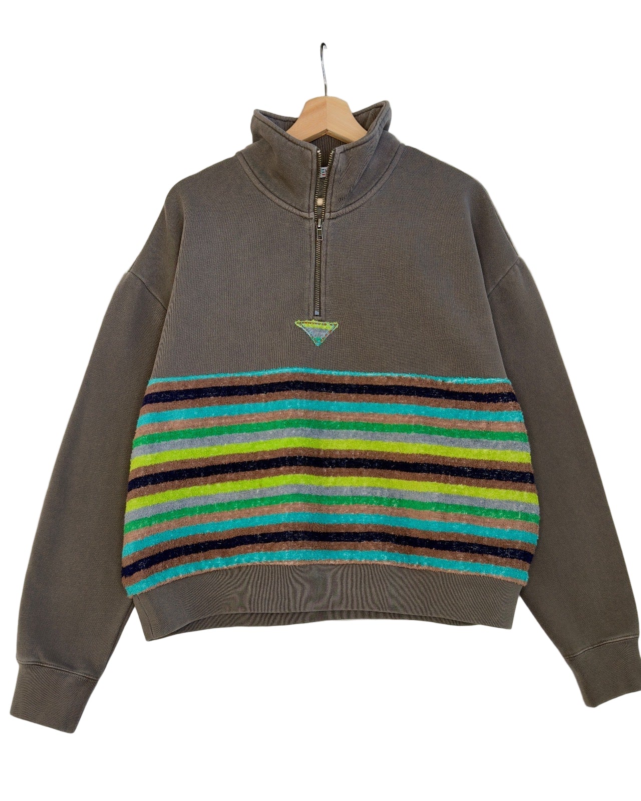 Large Faded Clay 1/4 Zip