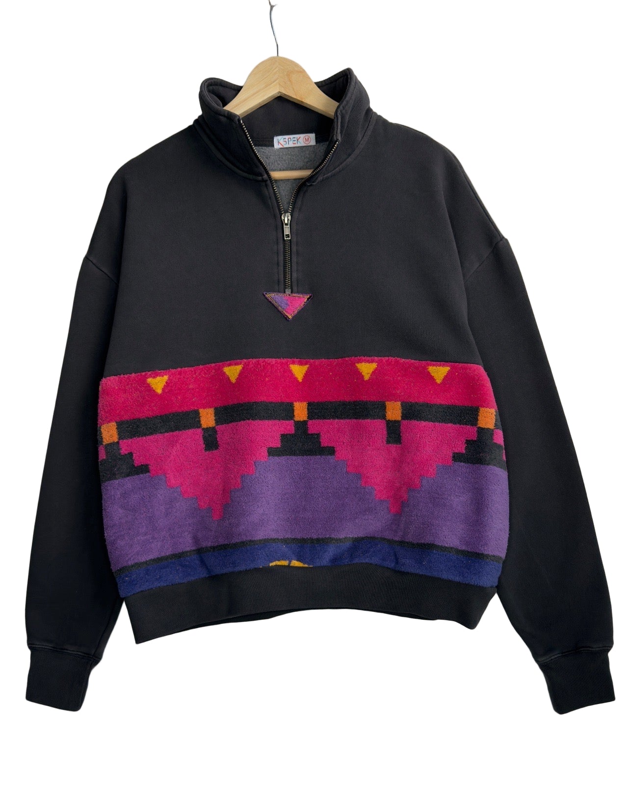 Small Faded Black 1/4 Zip