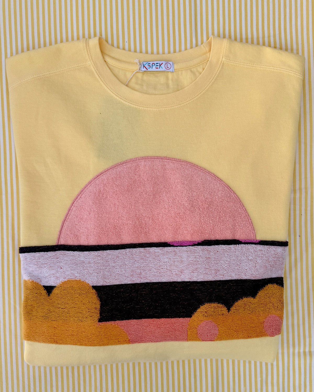 Large Aqua Sunset Chaser "Daffodil"