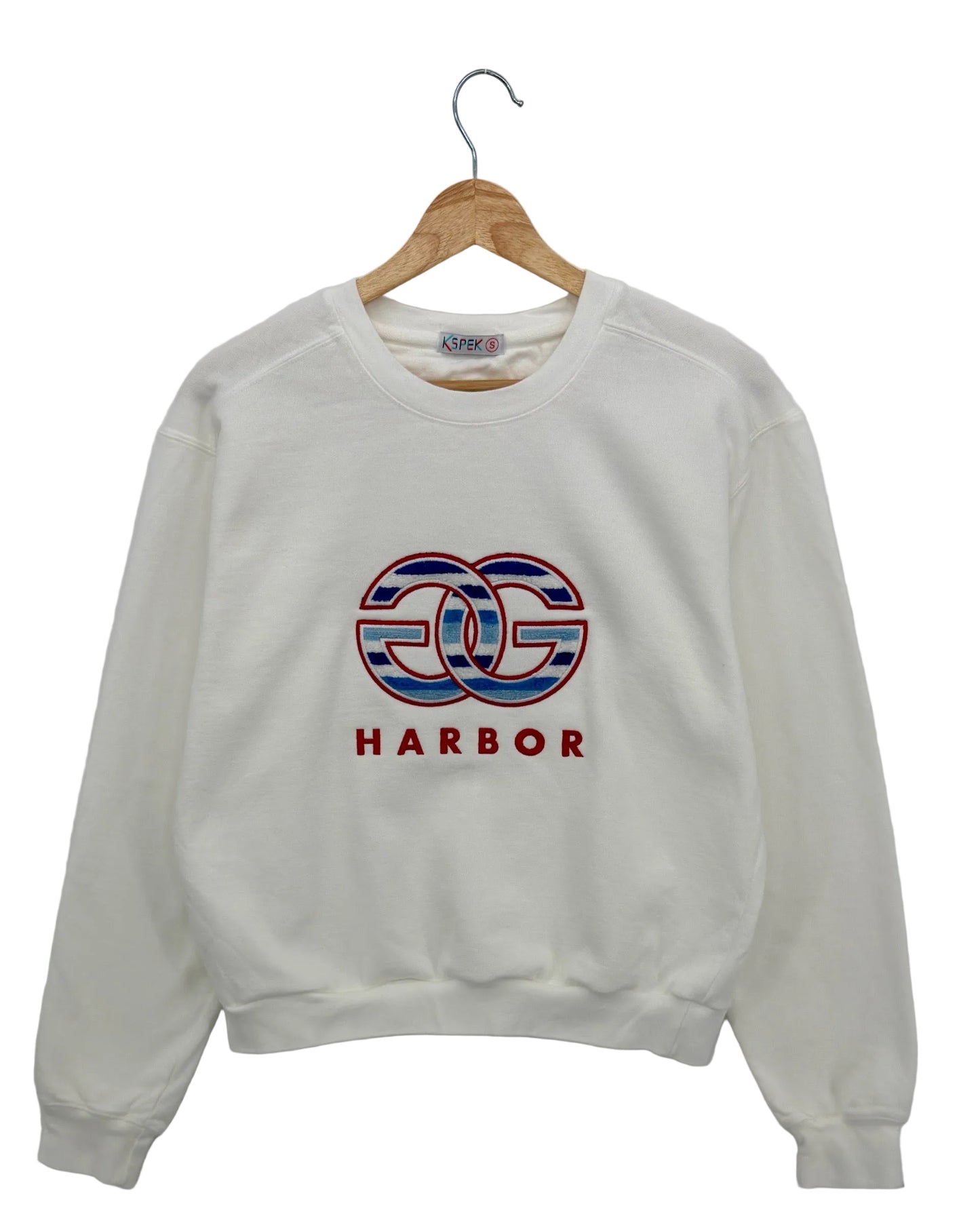 White Striped Double G Gig Harbor Sweatshirt