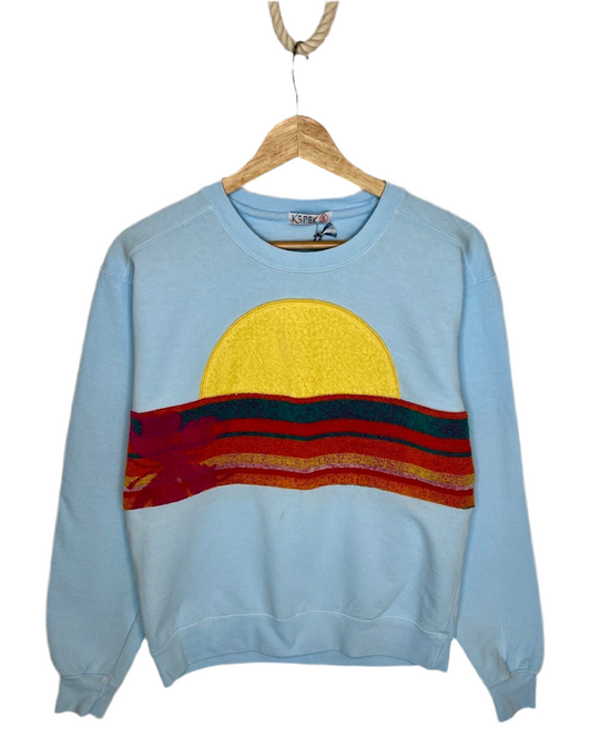 Small Aqua Sunset Chaser "Patio Party"