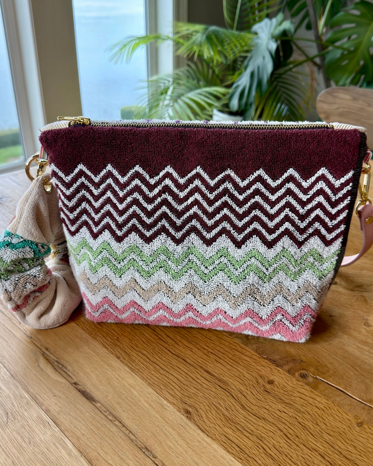 Delphine Designer Crossbody Clutch Missoni
