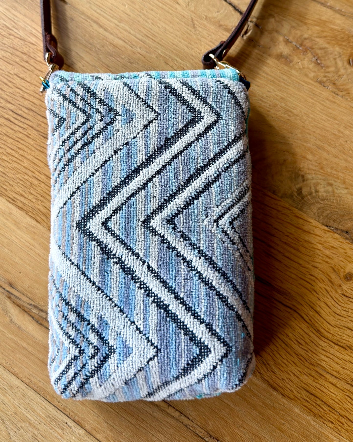 Persephone Designer Mini Crossbody Missoni Chevron
