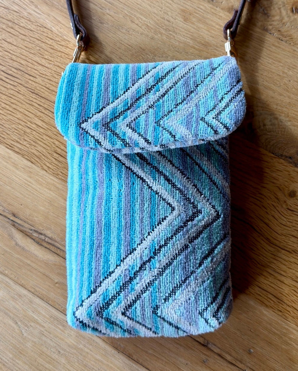 Persephone Designer Mini Crossbody Missoni Chevron
