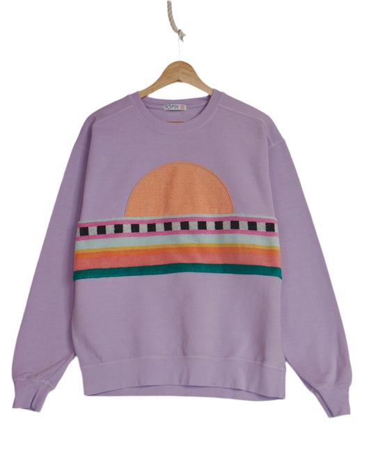 Medium Lavender Sunset Chaser “Over View”