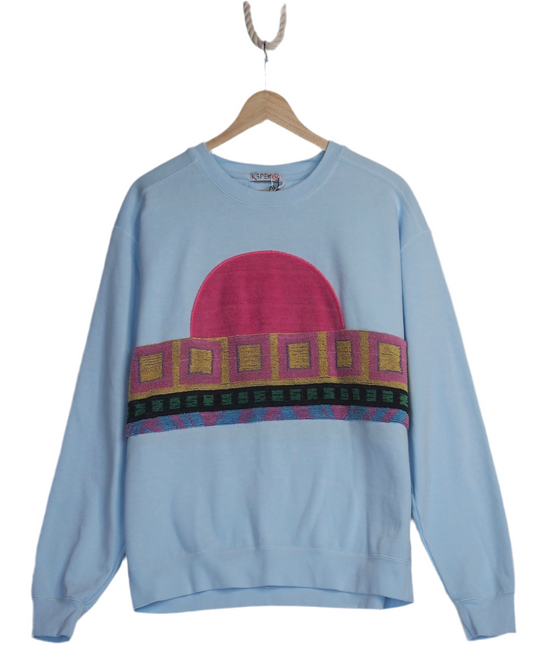 Medium Aqua Sunset Chaser "Pink Lemonade"