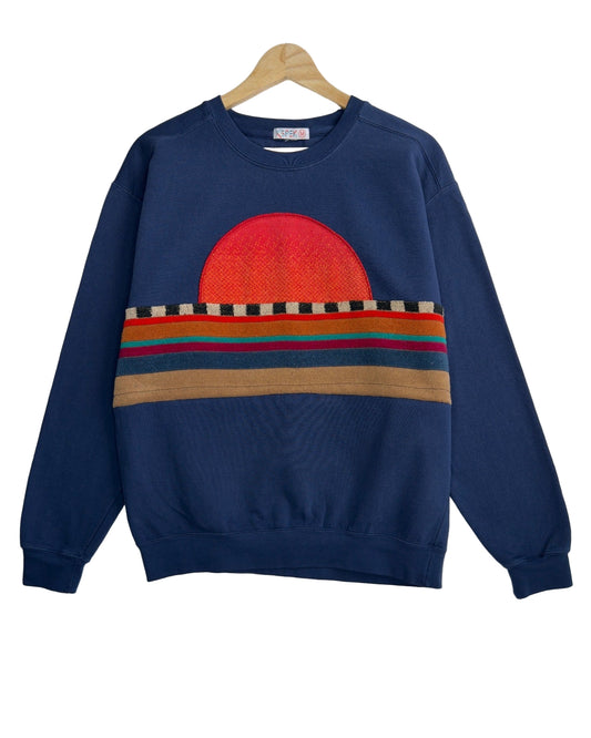 Medium Navy Sunset Chaser "Edge of Something"