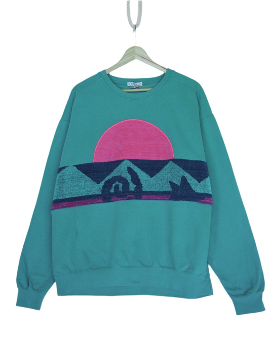 Large Light Jade Sunset Chaser “Ridge Line”
