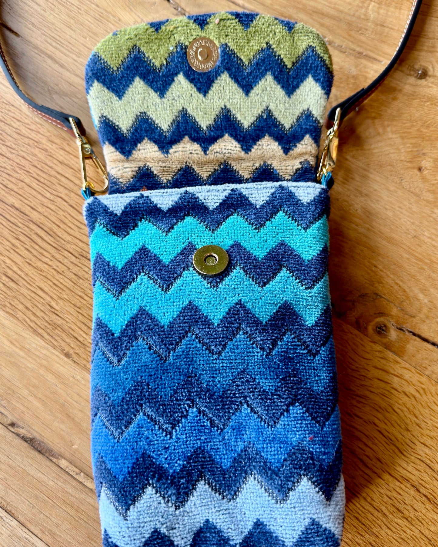 Persephone Designer Mini Crossbody Missoni Zig Zag 2