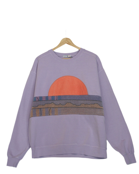 Large Lavender Sunset Chaser “Topography”