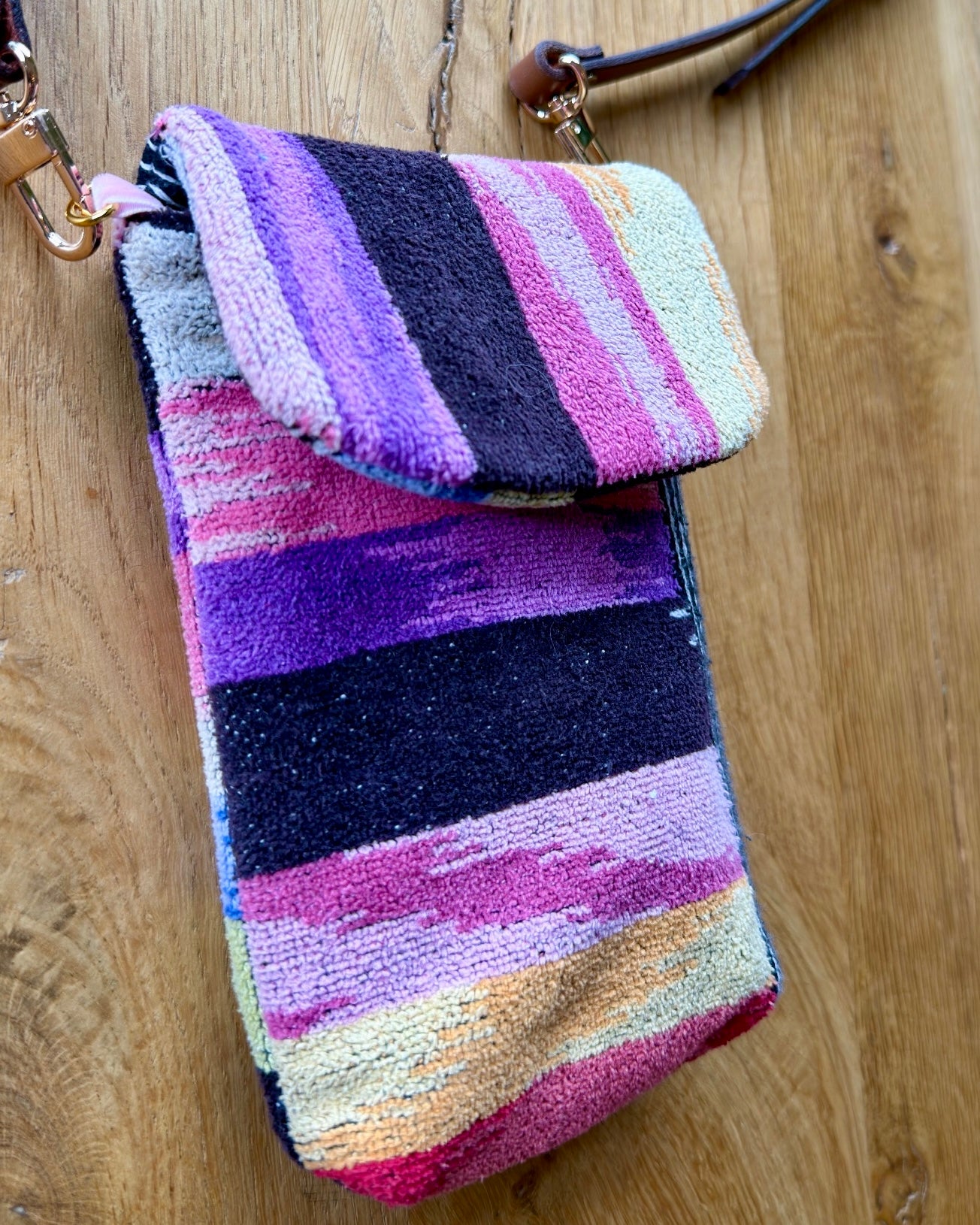 Persephone Designer Mini Crossbody Missoni Pink