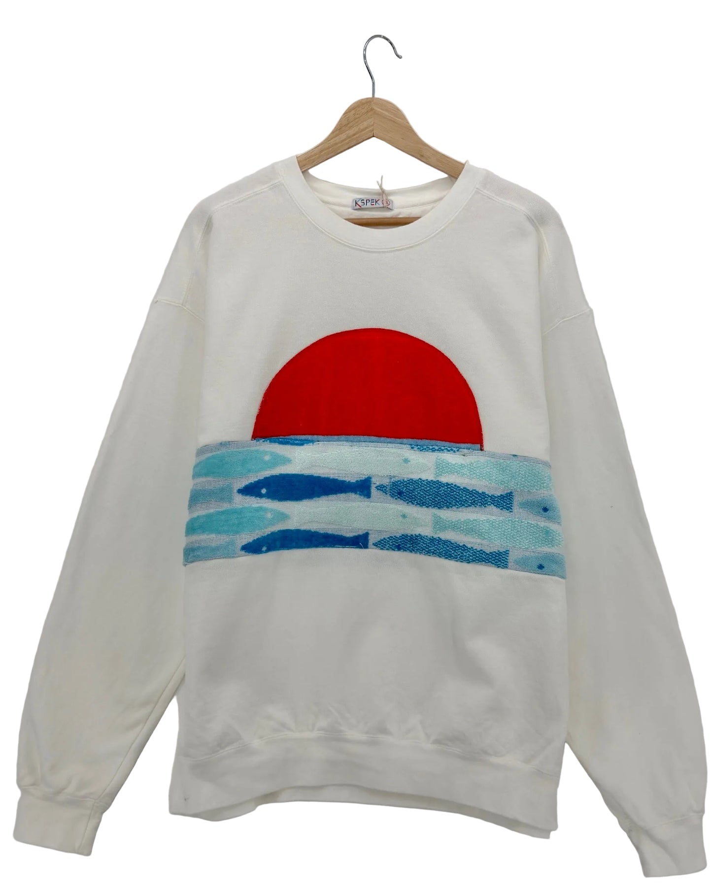 X-Large White Sunset Chaser ❤️🤍💙