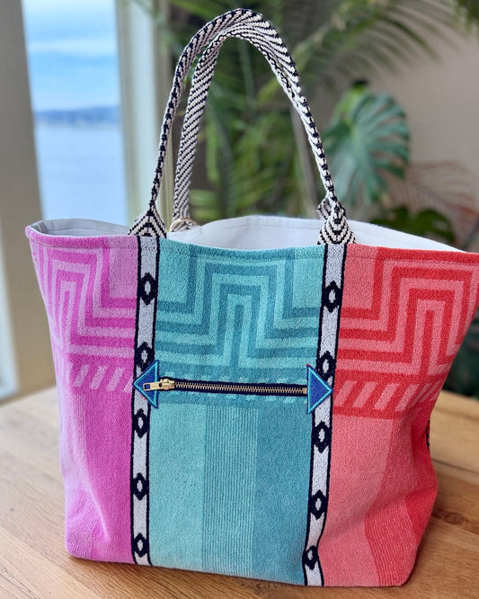 Beach Tote "Diamonds in the Sky"