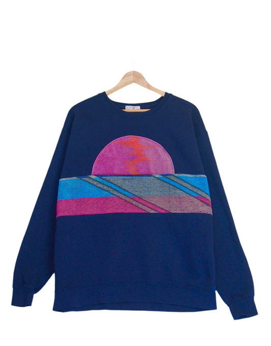 Large Navy Sunset Chaser “Hazy Lane”