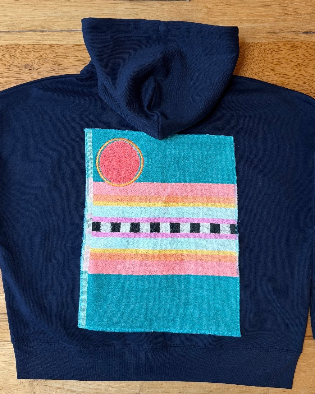 Making a Scene "Subtle Neon Glow" Zip Up Hoodie