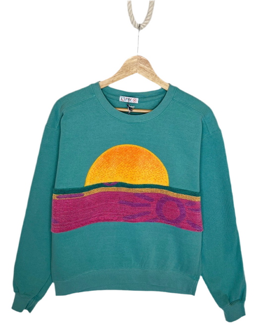 Medium Light Jade Sunset Chaser "Morning Sunshine"