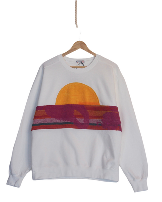 Medium White Sunset Chaser "Butterfly Effect"
