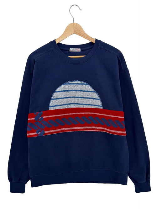 Large Navy Sunset Chaser 2 ❤️🤍💙