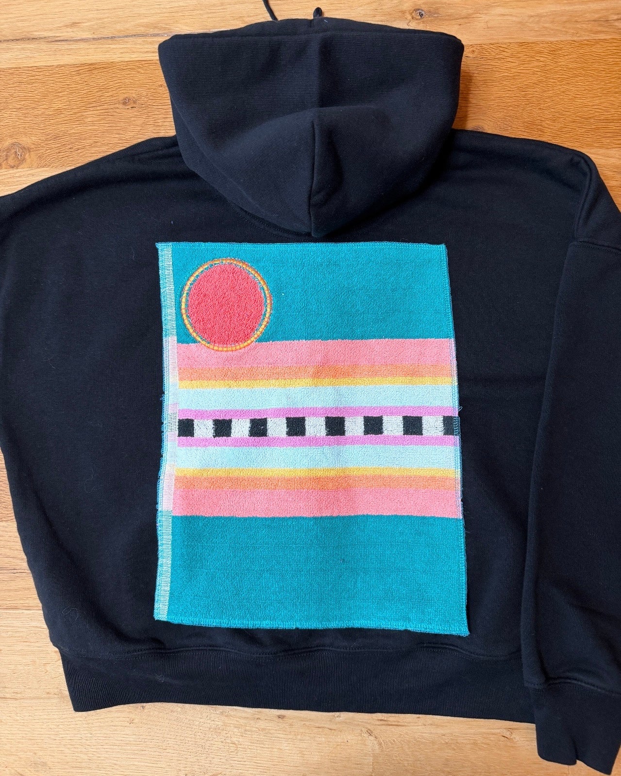 Making a Scene "Subtle Neon Glow" Zip Up Hoodie