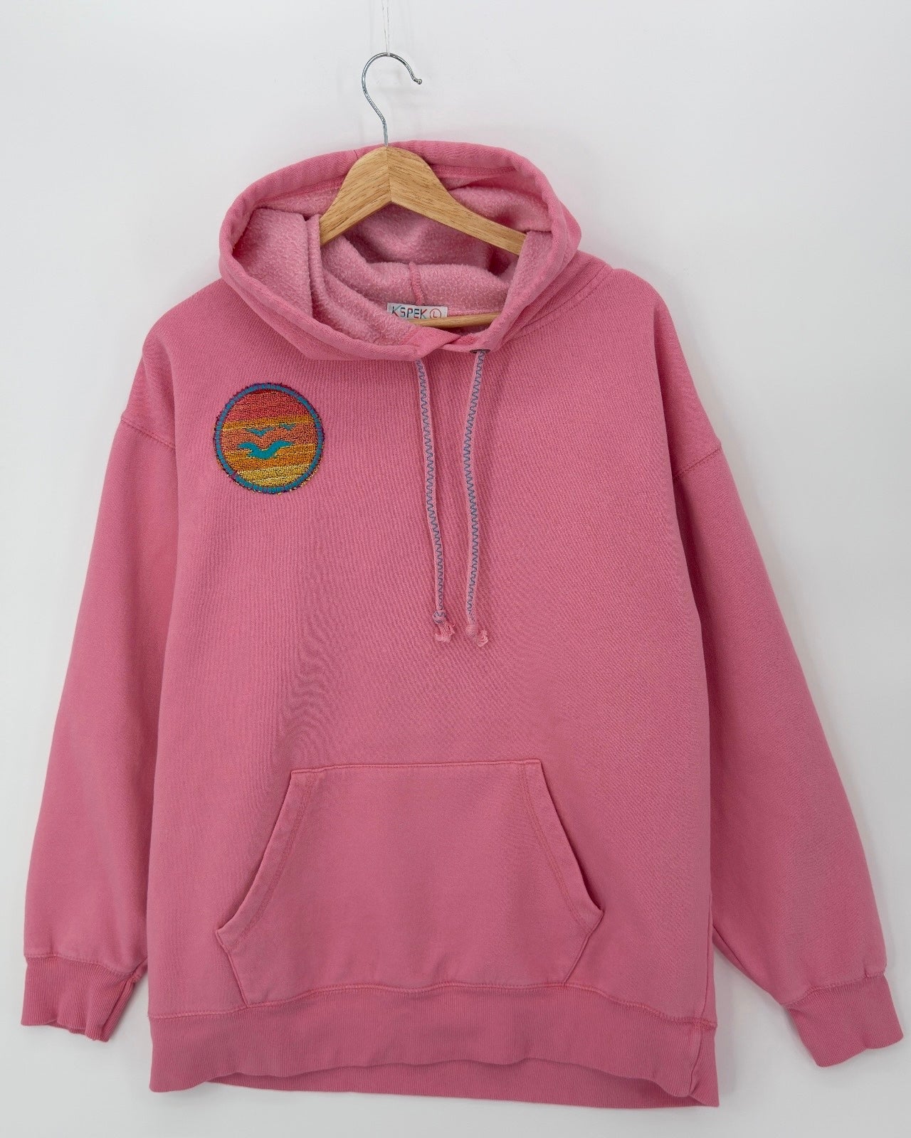 Large Pink Making a Scene Pullover Hoodie for Robyn