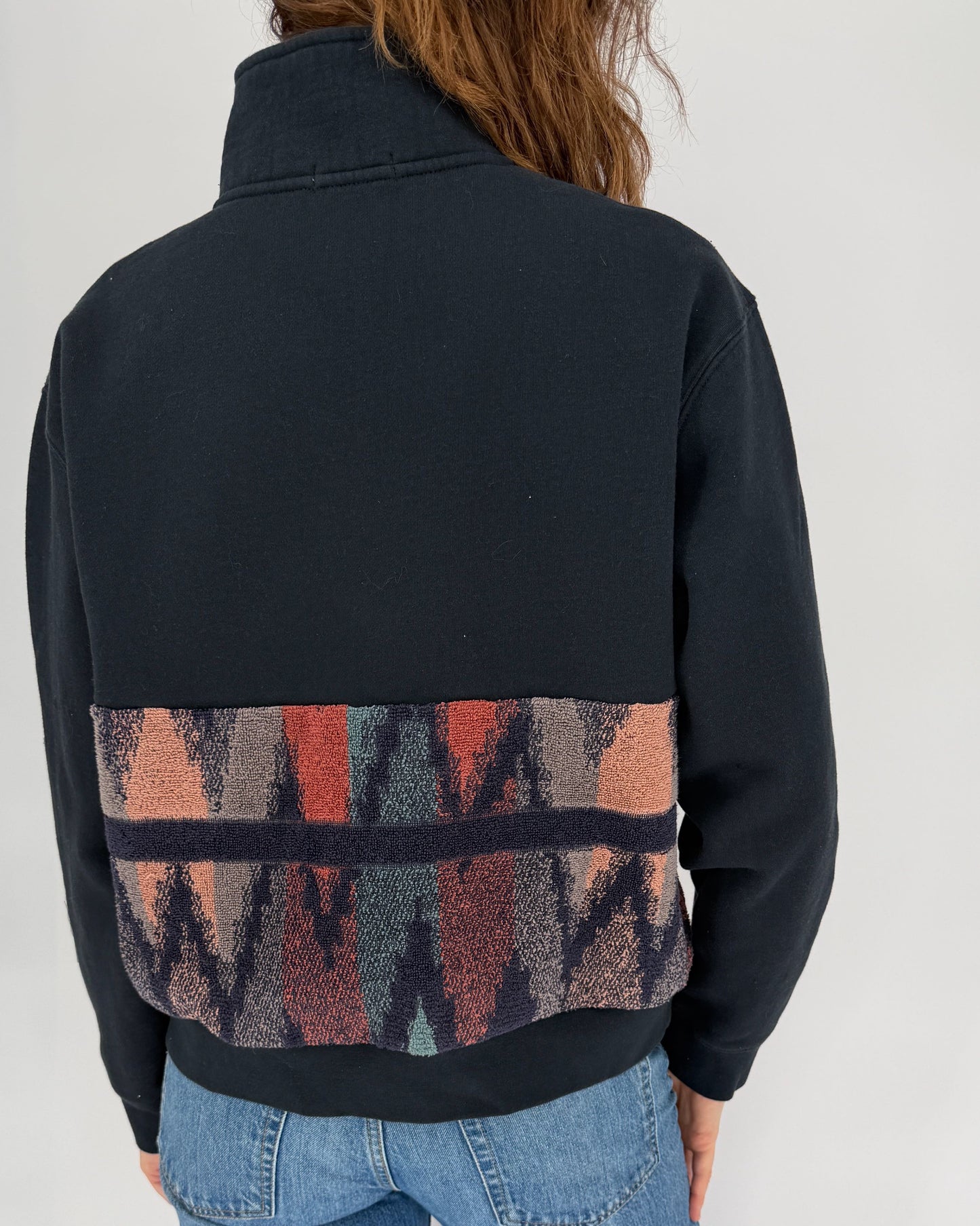 Medium Black 1/4 Zip 2