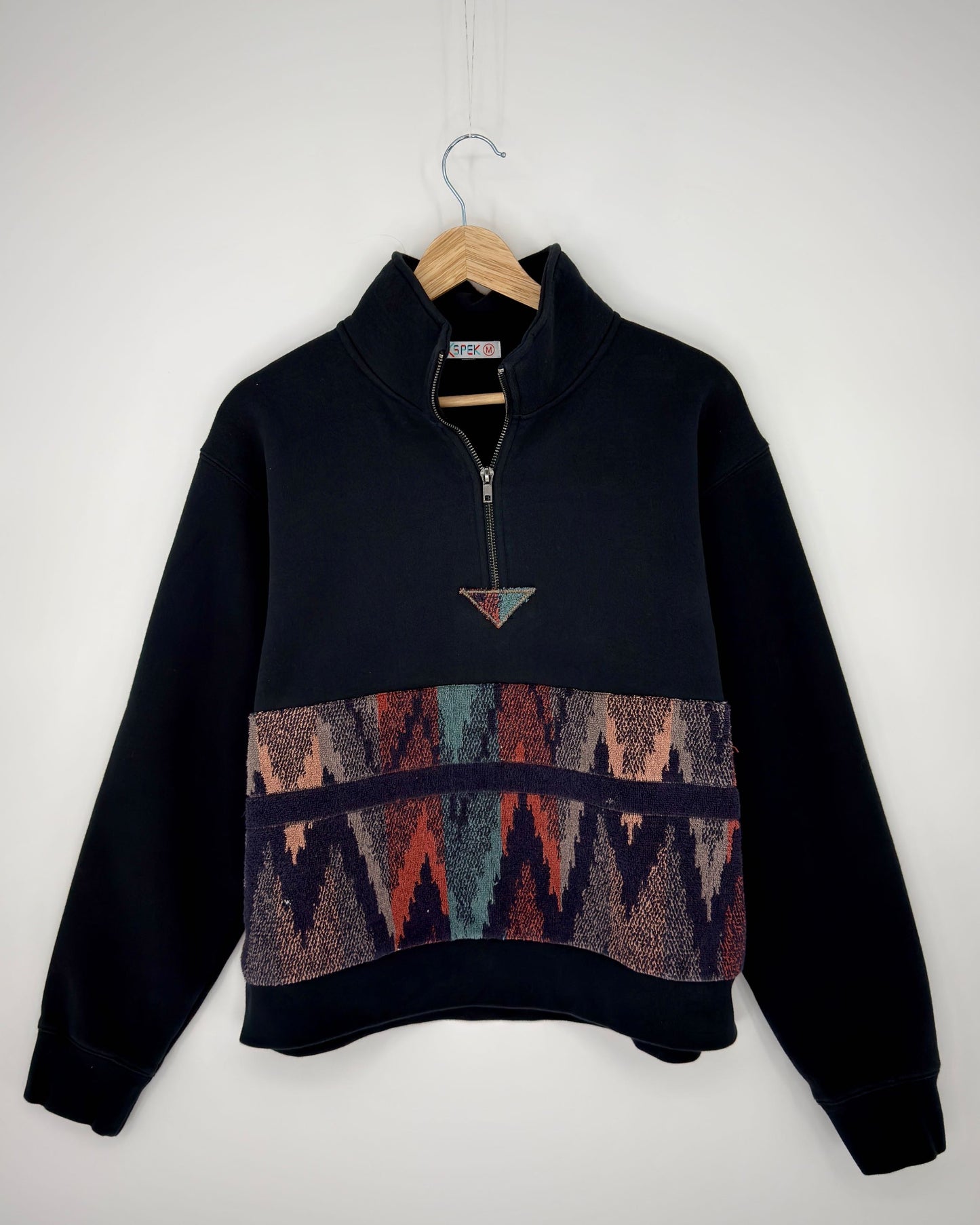 Medium Black 1/4 Zip 2