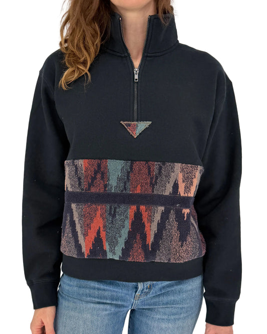 Medium Black 1/4 Zip 2