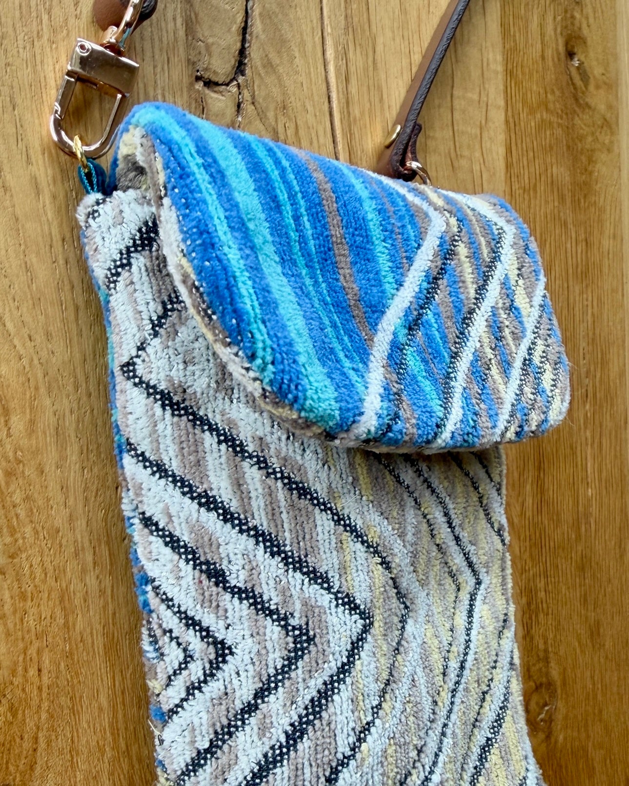 Persephone Designer Mini Crossbody Missoni Chevron 2