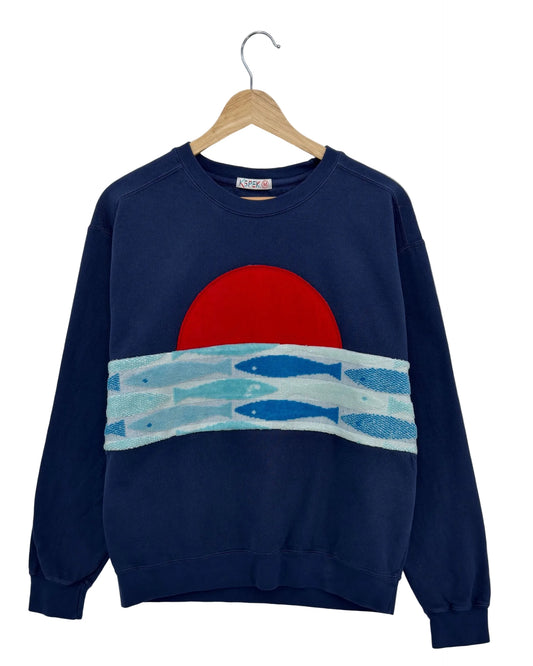 Medium Navy Sunset Chaser ❤️🤍💙