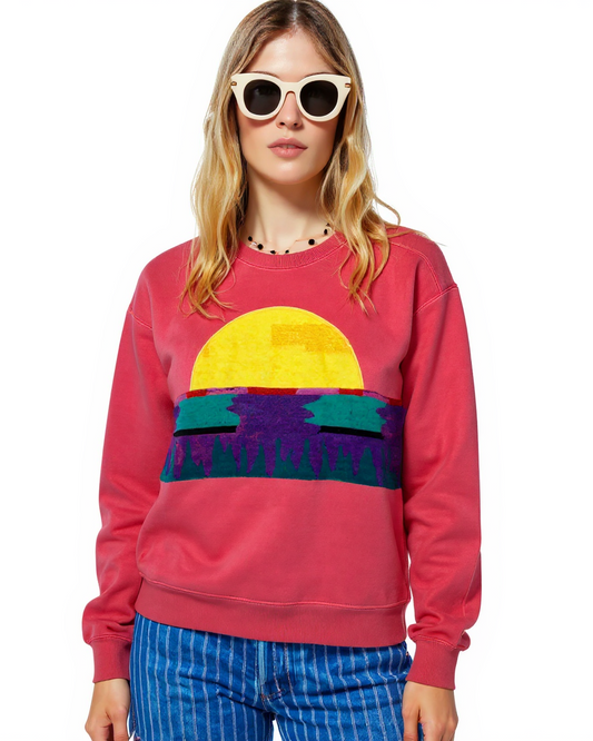 Medium Watermelon Sunset Chaser "On Golden Pond"