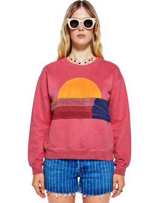Medium Watermelon Sunset Chaser "Shell Beach"