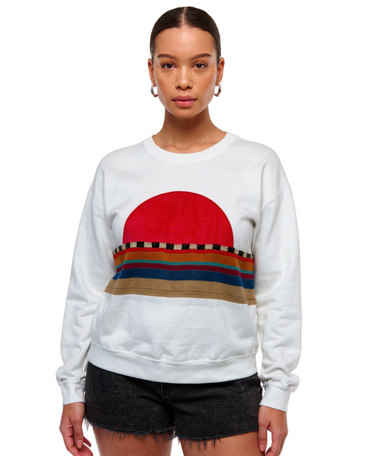 Large White Sunset Chaser "Gemini"