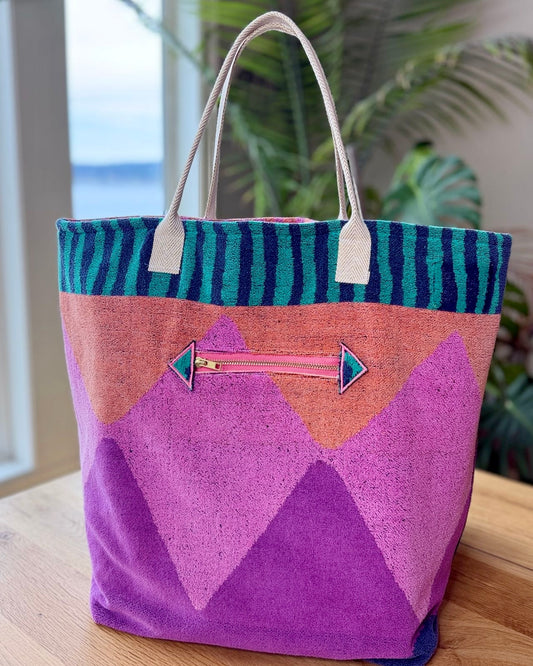 Jumbo Beach Tote "Artist Canyon"