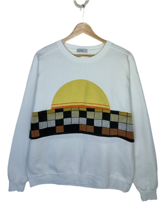 Large White Sunset Chaser "Sunday Morning"