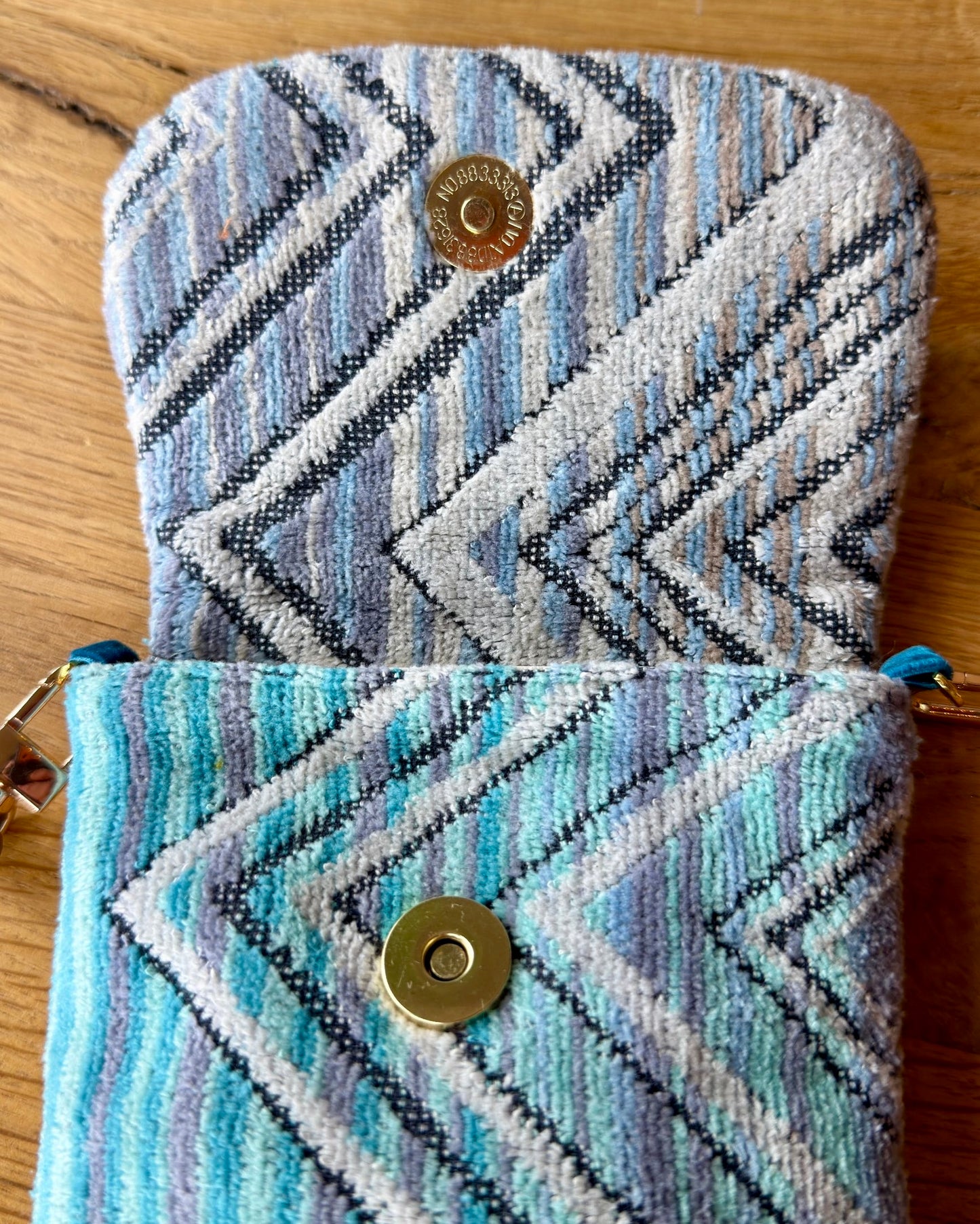Persephone Designer Mini Crossbody Missoni Chevron