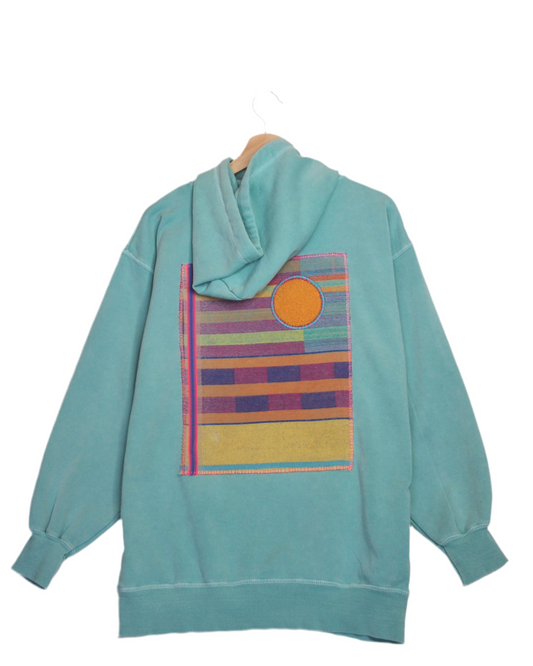 Medium Seafoam Making a Scene Pullover Hoodie