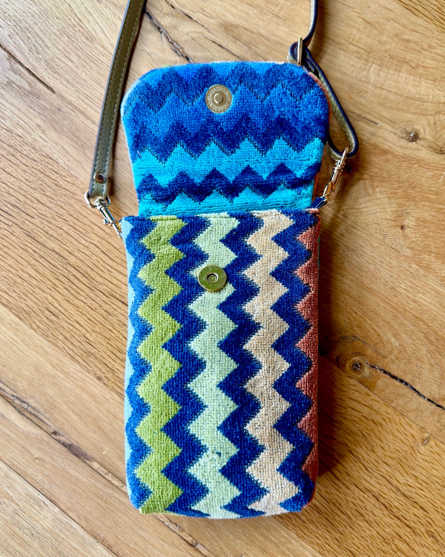 Persephone Designer Mini Crossbody Missoni Zig Zag